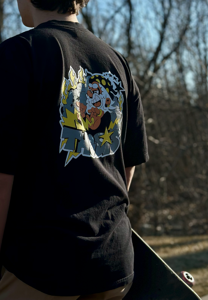 Hot Bean Water Oversized Shirt