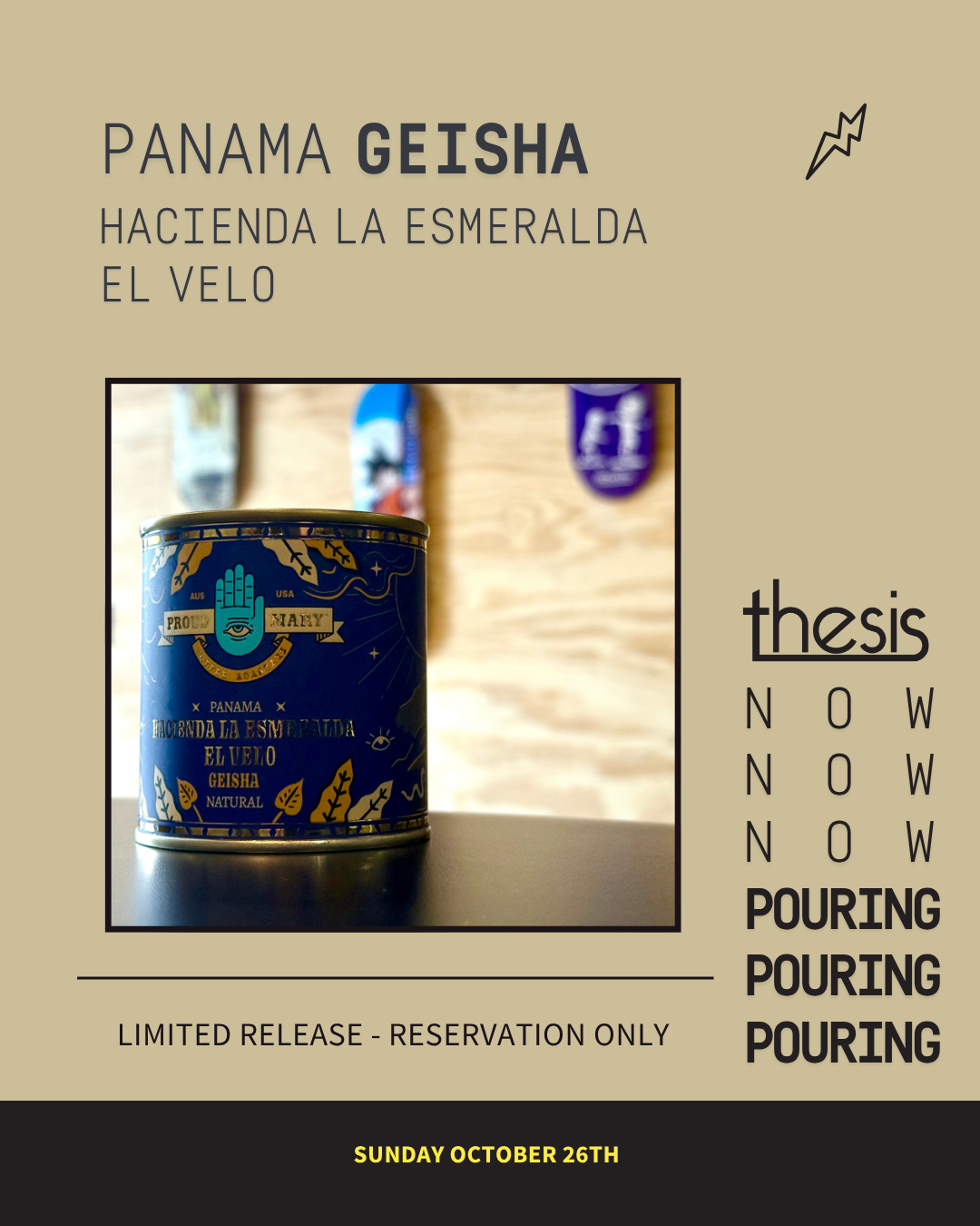 Panama Geisha Hacienda La Esmeralda El Velo Tasting